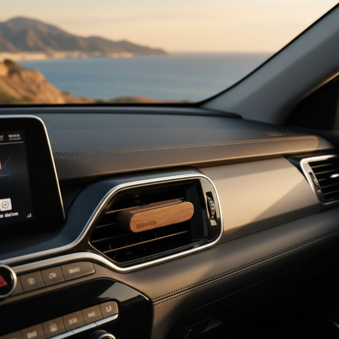 Difusor de Aroma para Coche – Madera Natural