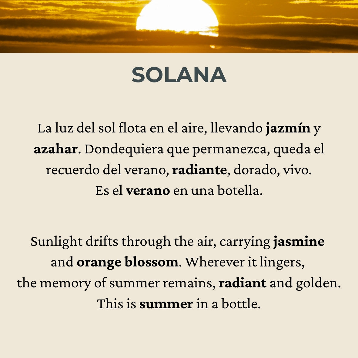 SOLANA – Aromatic Sticks