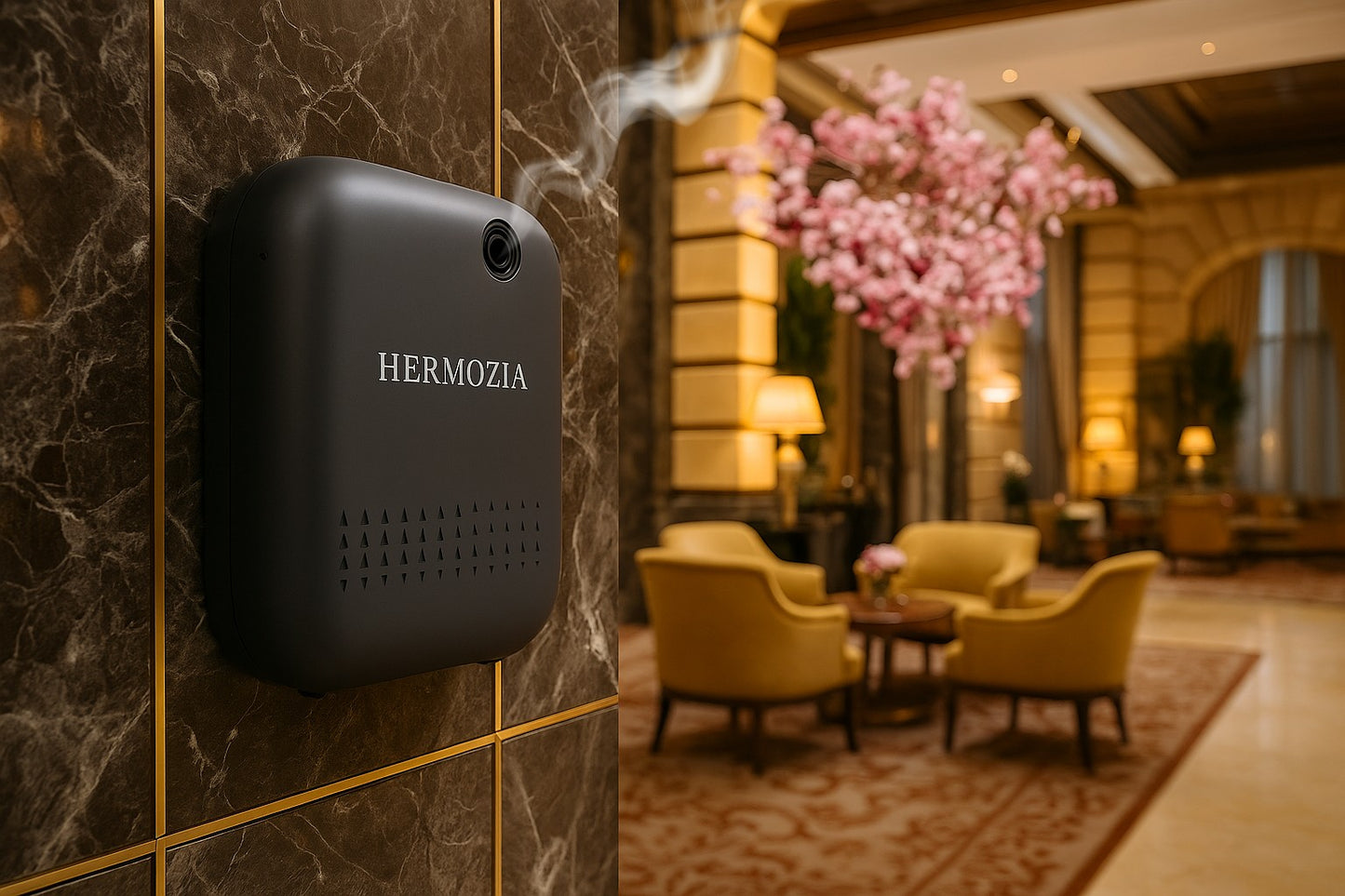 Hermozia Flow – Difusor de aroma con app