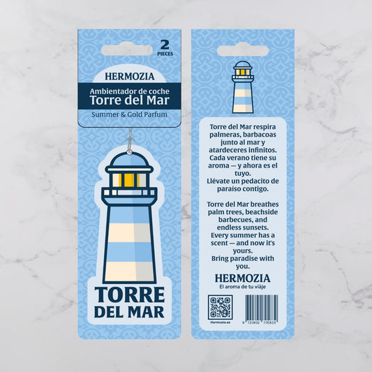 Colgadores aromáticos – Torre del Mar (pack de 2 unidades)